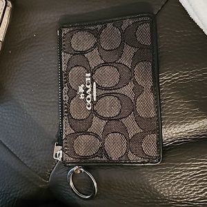 Couch keychain card wallet